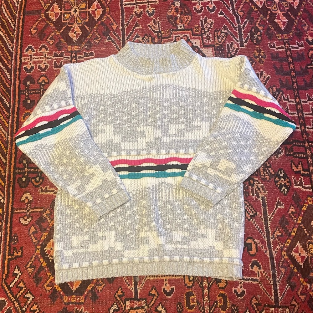 Vintage textured sweater